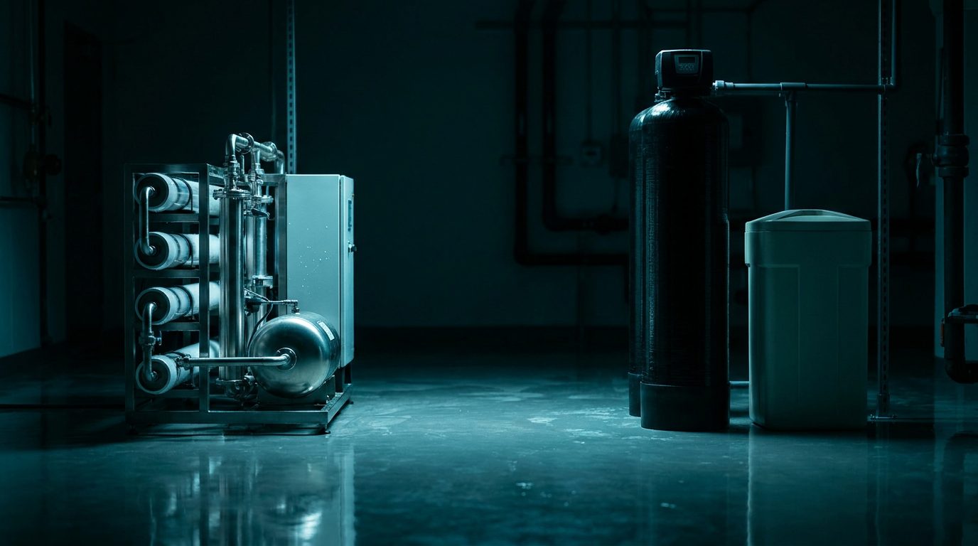 Ósmosis Inversa vs. Suavizador de Agua: ¿Cuál Necesita Realmente tu Negocio?